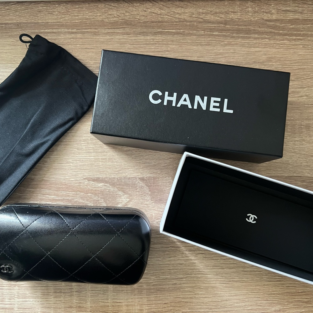 Chanel All Black Sunglasses